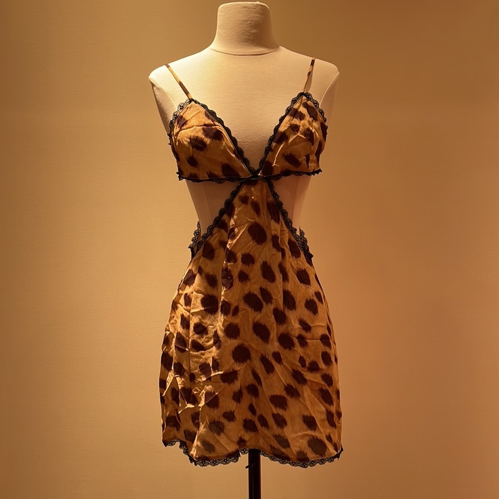 we wore what NWT cut out dress